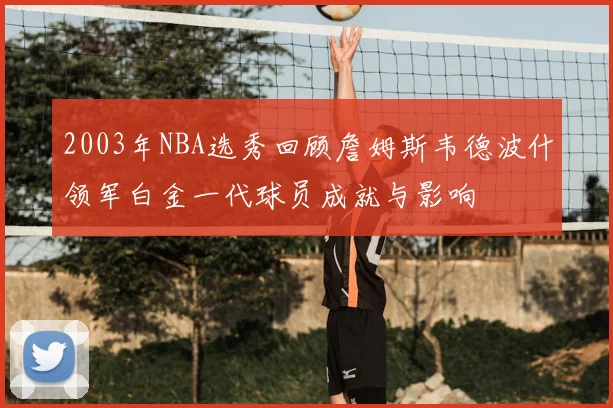 2003年NBA选秀回顾詹姆斯韦德波什领军白金一代球员成就与影响